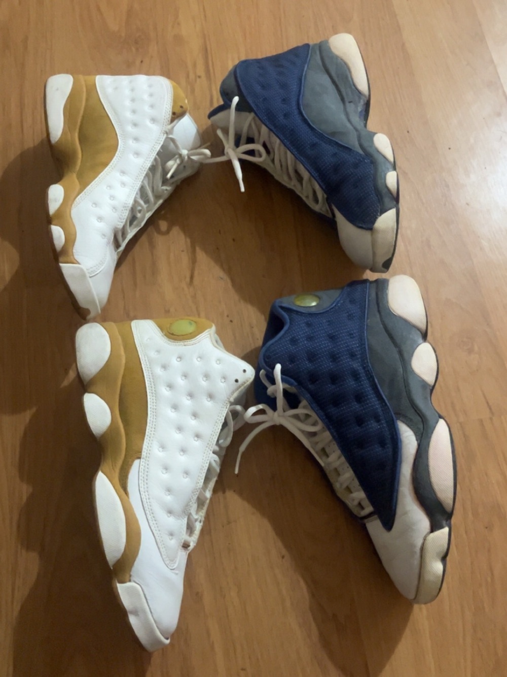 03-04 wheat 13s SZ 7Y no box Flint 13s w og box size7.5M